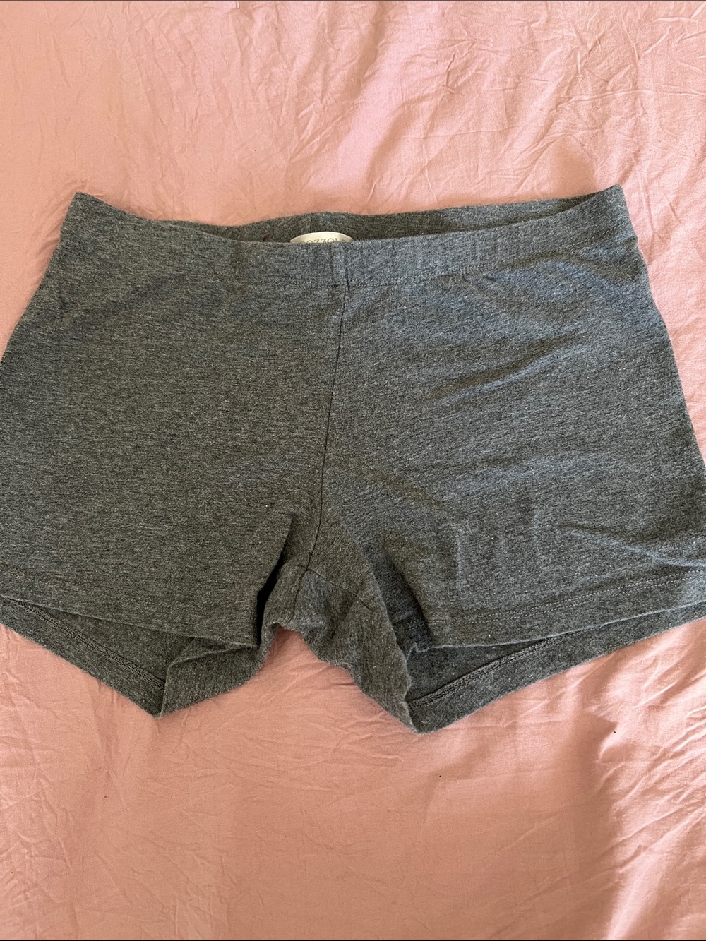 Bozzolo Charcoal Gray Active Bike Shorts